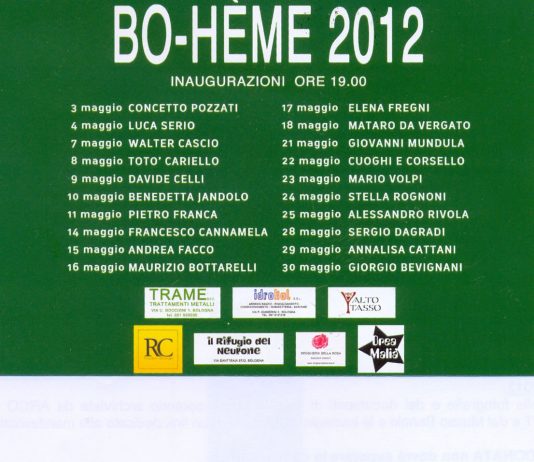 Bo-hème 2012_Stella Rognoni