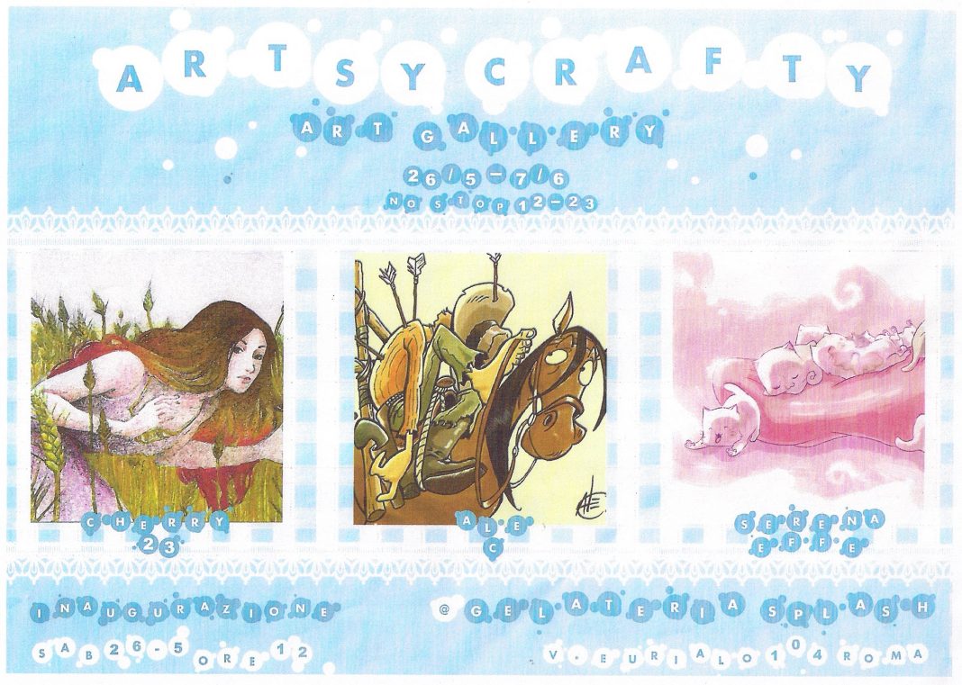 Cherry 23/Ale C/ Serena Effe – ARTSY CRAFTYhttps://www.exibart.com/repository/media/eventi/2012/05/cherry-23ale-c-serena-effe-8211-artsy-crafty-1068x761.jpg