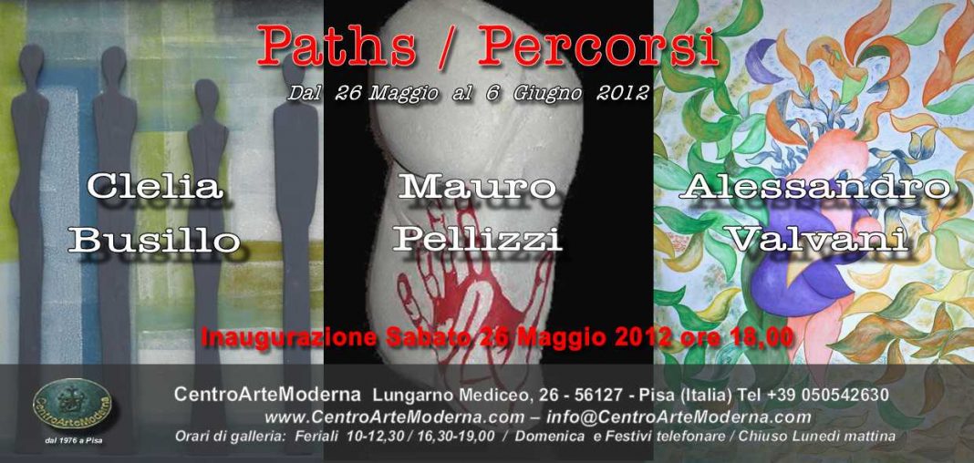 Clelia Busillo / Mauro Pellizzi / Alessandro Valvani – Paths. Percorsihttps://www.exibart.com/repository/media/eventi/2012/05/clelia-busillo-mauro-pellizzi-alessandro-valvani-8211-paths.-percorsi-1068x508.jpg