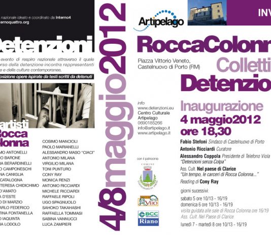 Detenzioni.  30 artisti a Rocca Colonna