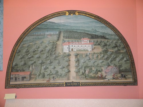 L’immagine delle ville medicee: le lunette dell’Utens alla Petraia