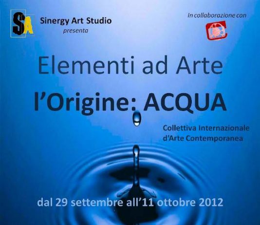 Elementi ad Arte l’origine: Acqua