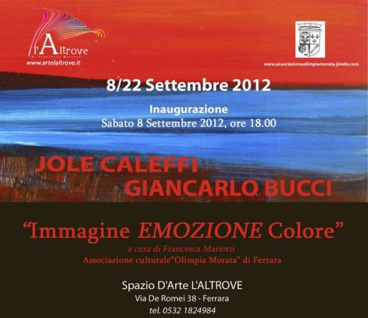 Giancarlo Bucci / Jole Caleffi – Immagine Emozione Colore