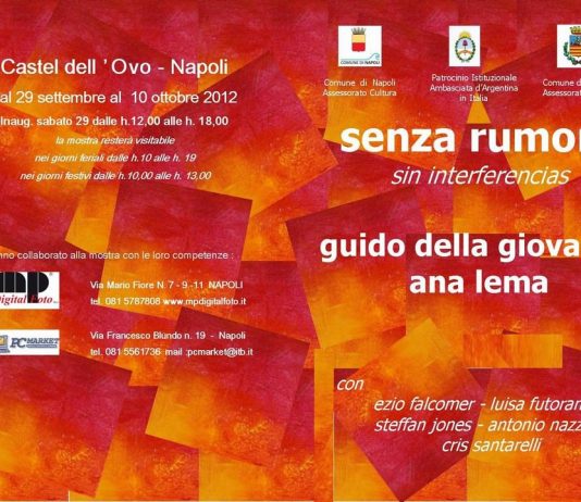 Guido Della Giovanna / Ana Lema – senza rumore /sin interferencia