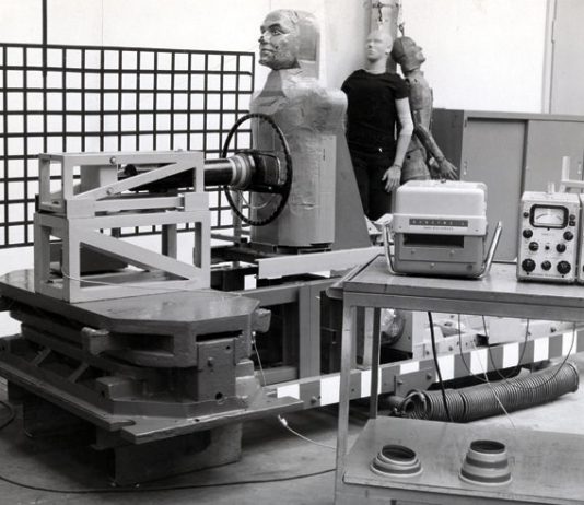 No men at work. Scene inanimate di lavori svolti