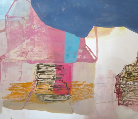 Deborah Dancy – Dear Giotto. Acrylic & Gouache on Paper