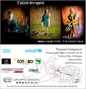 Presentazione Calendario dei tassisti bolognesi