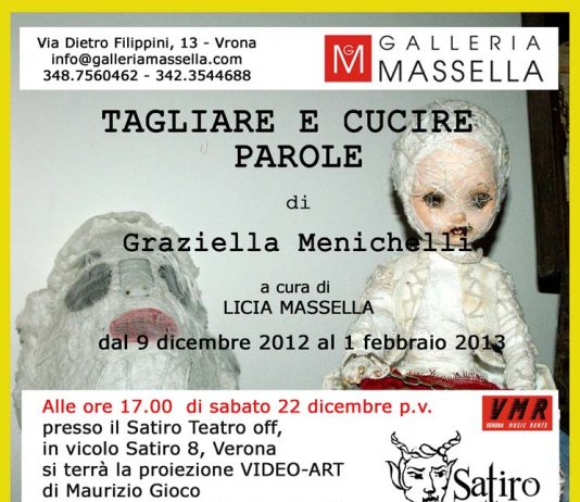 Maurizio Gioco – Proizione video-art sull’opera di Graziella Menichelli