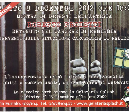 Roberto Proietti  – Disegni dal Carcere