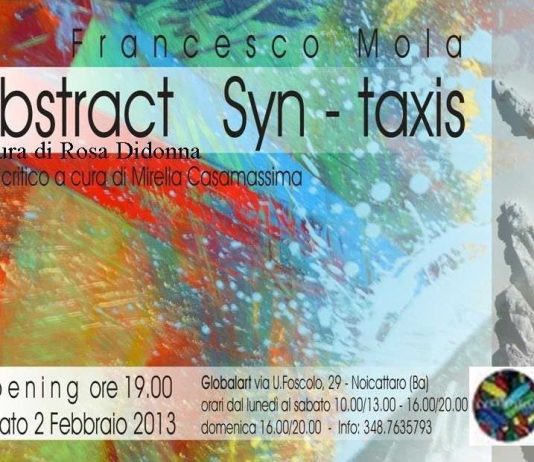Francesco Mola – ABSTRACT SYN-TAXIS