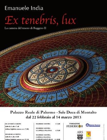 Emanuele India – Ex Tenebris, lux . La camera del tesoro di Ruggero II
