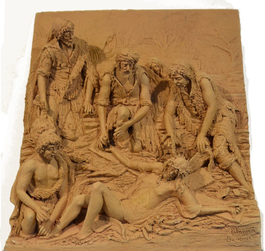 La Via Crucis. Opera in 14 parti di Domenico Poloniatohttps://www.exibart.com/repository/media/eventi/2013/03/la-via-crucis.-opera-in-14-parti-di-domenico-poloniato-1068x1011.jpg