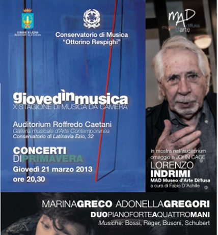 Lorenzo Indrimi – Omaggio a John Cage 4