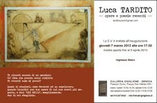 Luca Tardito – Opere e poesie recenti