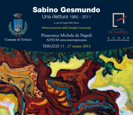 Sabino Gesmundo – Una rilettura 1965-2011