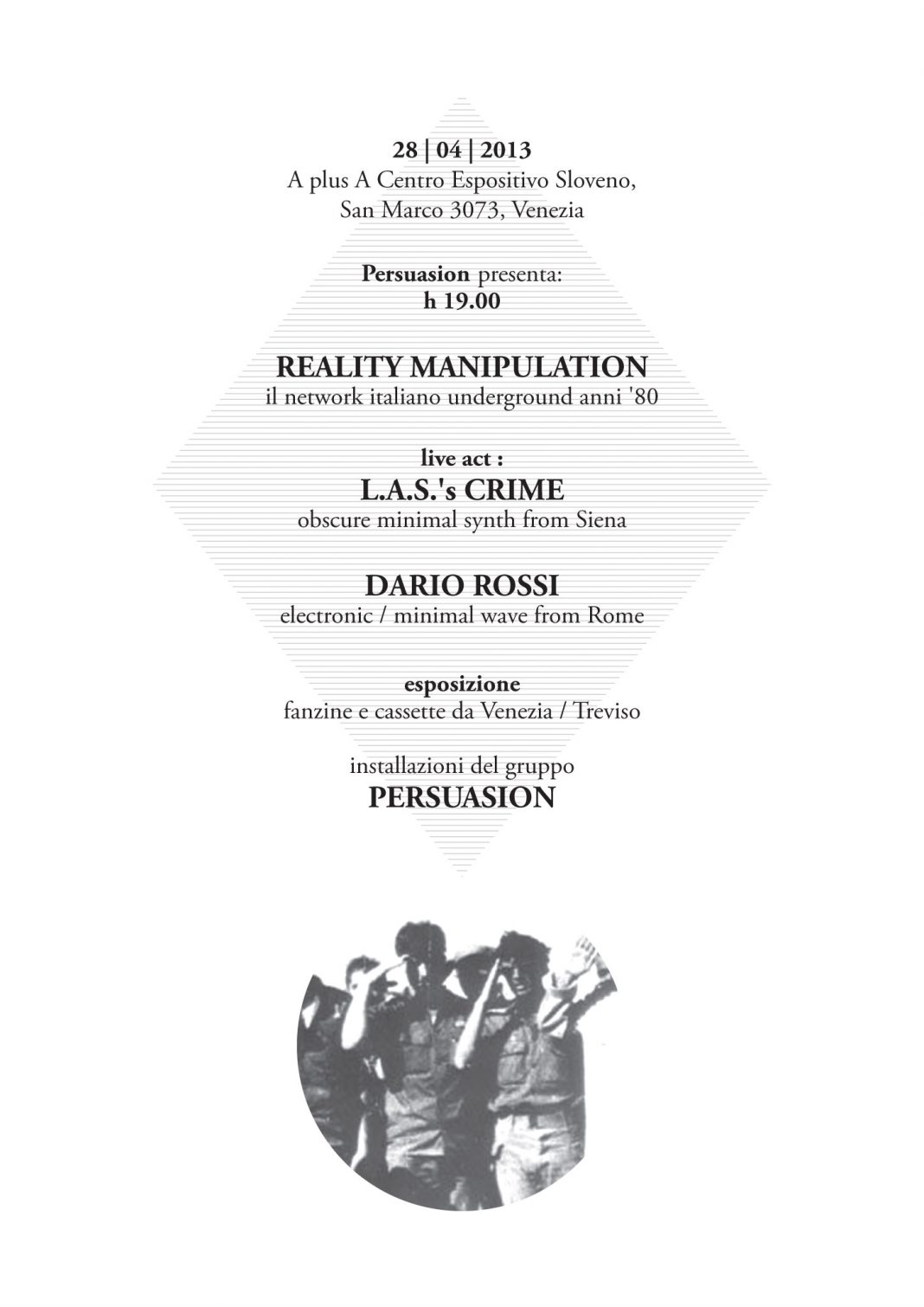 Reality Manipulation presenta: L.A.S.’s Crime / Dario Rossi (music performance)https://www.exibart.com/repository/media/eventi/2013/04/reality-manipulation-presenta-l.a.s.8217s-crime-dario-rossi-music-performance-1068x1510.jpg