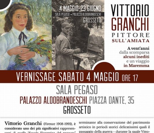 Vittorio Granchi pittore sull’Amiata Vittorio Granchi pittore sull’Amiata