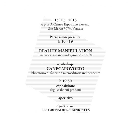 13|05|2013 Workshop di microeditoria indipendente con Canecapovolto