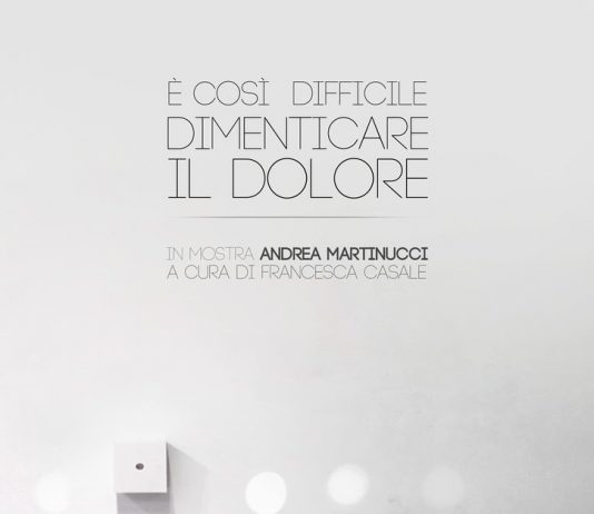 Andrea Martinucci – È così difficile dimenticare il dolore Andrea Martinucci – È così difficile dimenticare il dolore