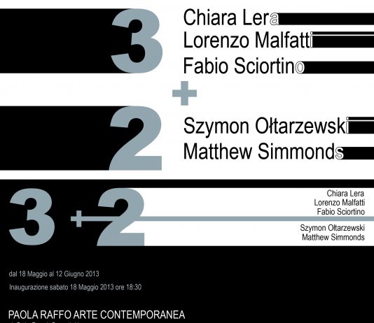 Chiara Lera | Lorenzo Malfatti | Fabio Sciortino | Szymon Oltarzewski | Matthew Simmonds – 3+2