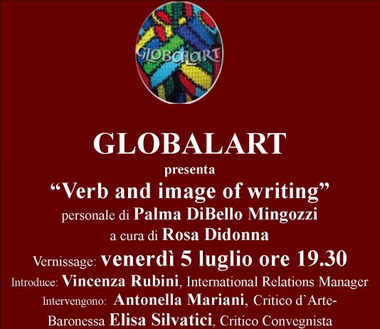 Verb and image of writing