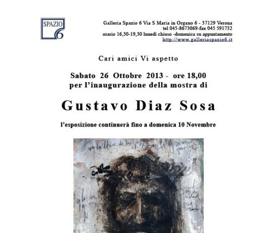 Gustavo Diaz Sosa – Opere inedite olii e disegni