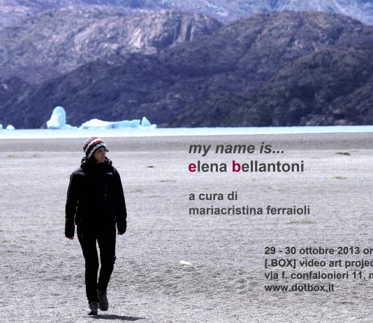 MY NAME IS… Elena Bellantoni