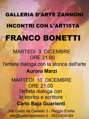 Incontri con l’artista. Franco Bonetti