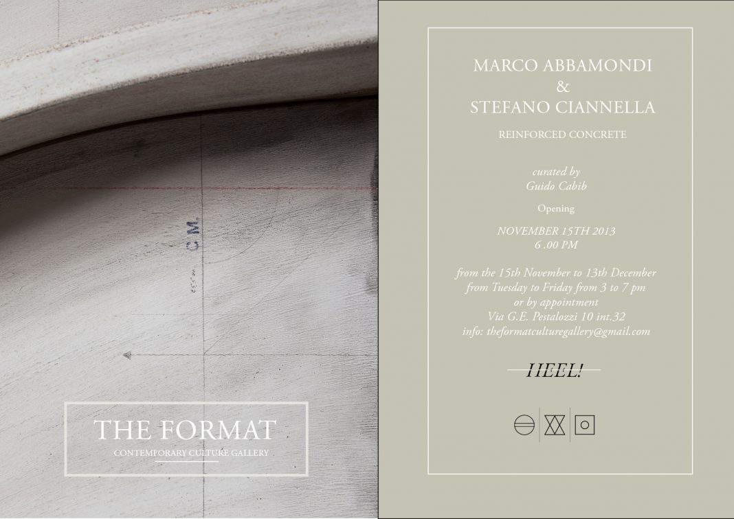 Marco Abbamondi / Stefano Ciannella – Reinforced concretehttps://www.exibart.com/repository/media/eventi/2013/11/marco-abbamondi-stefano-ciannella-8211-reinforced-concrete-1068x756.jpg