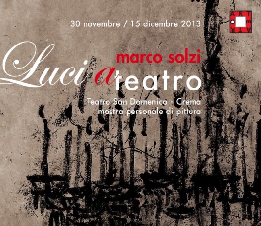 Marco Solzi – Luci a teatro