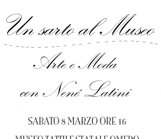 Un sarto al Museo. Arte e Moda con il maestro Nenè Latini