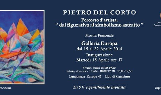 Pietro Del Corto – Percorso d’artista: dal figurativo all’astratto