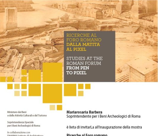 Ricerche al Foro Romano. Dalla matita al pixel
