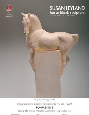 Susan Leyland – Horse block sculpture