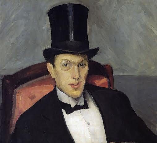 Un autoritratto di Miroslav Kraljevic. Modernista croato