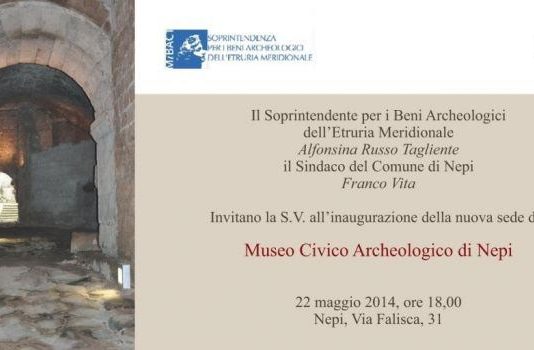 Inaugurazione della nuova sede del Museo Civico Archeologico