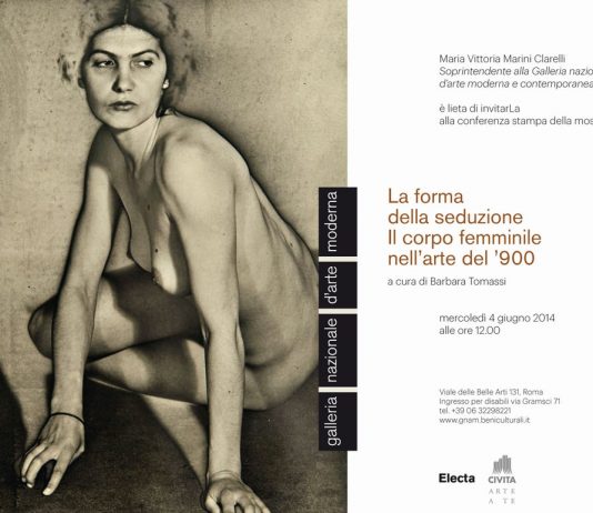 La forma della seduzione. Il corpo femminile nell’arte del ‘900