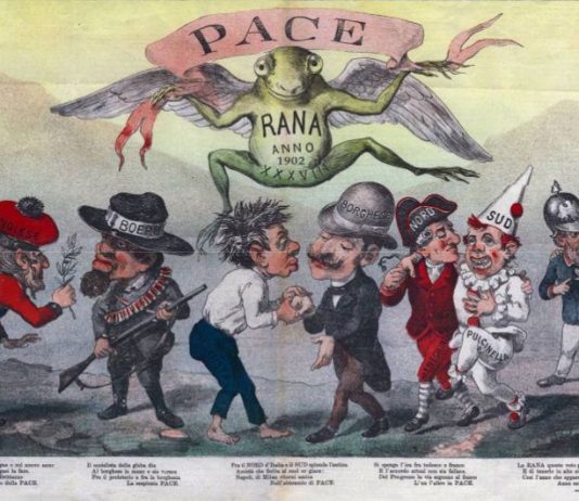 La cartografia satirica, l’Europa alla vigilia della Grande Guerra