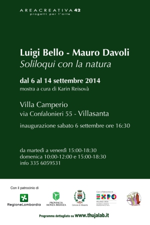 Luigi Bello / Mauro Davoli –  Soliloqui con la natura