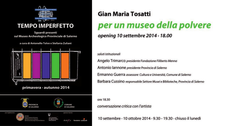 Tempo Imperfetto#4 – PER UN MUSEO DELLA POLVERE / Gian Maria Tosattihttps://www.exibart.com/repository/media/eventi/2014/09/tempo-imperfetto4-8211-per-un-museo-della-polvere-gian-maria-tosatti.jpg