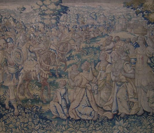 Tra storia e mito: tre arazzi fiamminghi