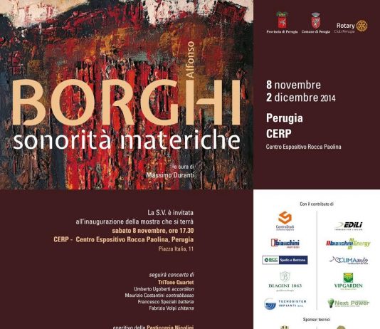 Alfonso Borghi – Sonorità materiche