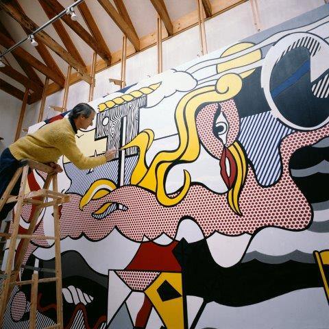 Aurelio Amendola – Roy Lichtenstein 1976.https://www.exibart.com/repository/media/eventi/2014/10/aurelio-amendola-8211-roy-lichtenstein-1976.jpg
