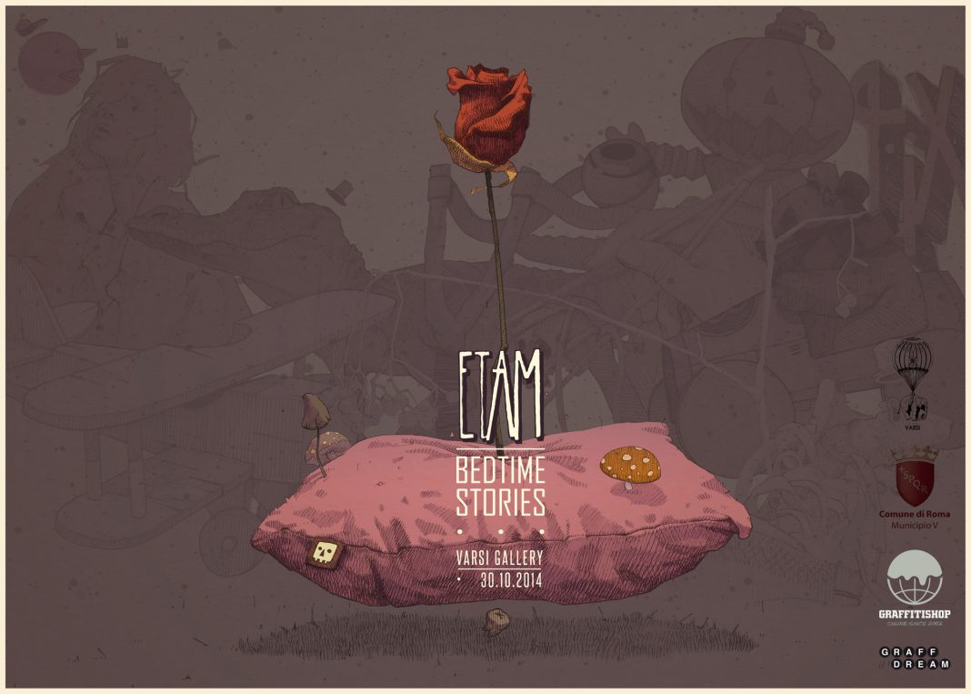 Etam Cru – Bedtime Storieshttps://www.exibart.com/repository/media/eventi/2014/10/etam-cru-8211-bedtime-stories-1068x763.jpg