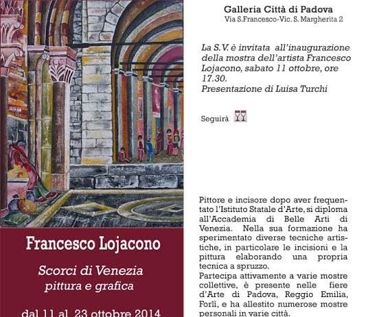 Francesco Lojacono – Scorci di Venezia