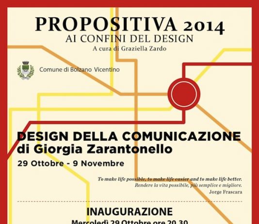 Giorgia Zarantonello – Design della Comunicazione – Propositiva 2014