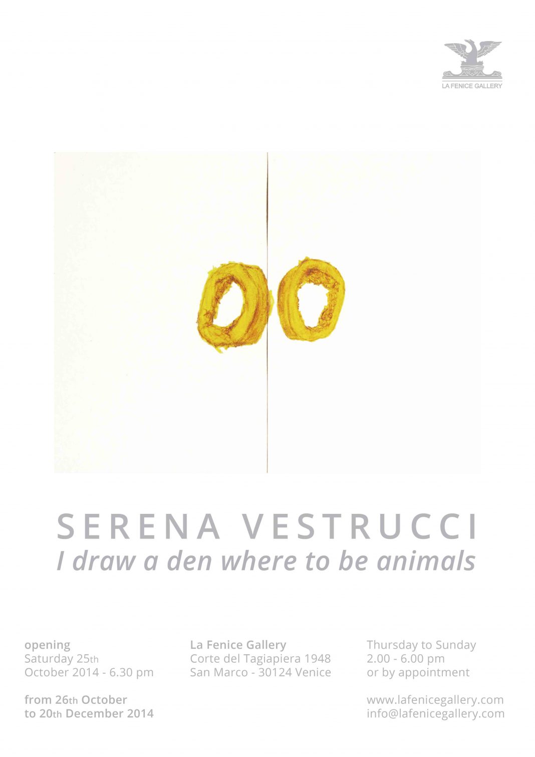 Serena Vestrucci – I draw a den where to be animalshttps://www.exibart.com/repository/media/eventi/2014/10/serena-vestrucci-8211-i-draw-a-den-where-to-be-animals-1068x1510.jpg