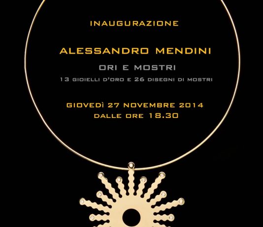 Alessandro Mendini – Ori e Mostri: un cortocircuito
13 gioielli d’oro e 26 disegni di mostri