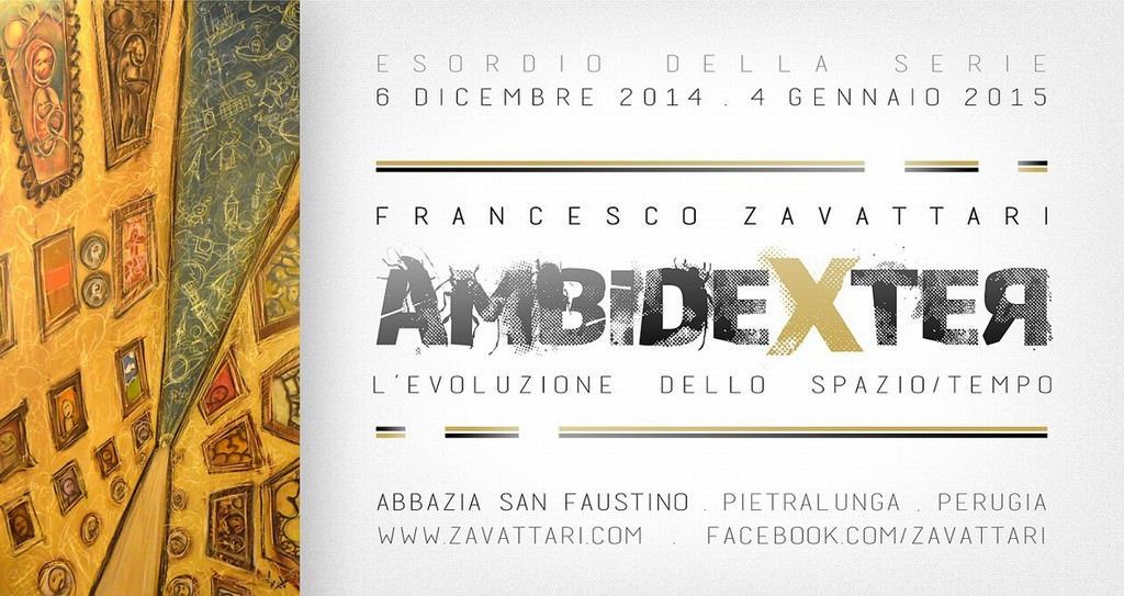 Francesco Zavattari – Ambidexter – L’evoluzione dello spazio/tempohttps://www.exibart.com/repository/media/eventi/2014/11/francesco-zavattari-8211-ambidexter-8211-l8217evoluzione-dello-spaziotempo.jpg