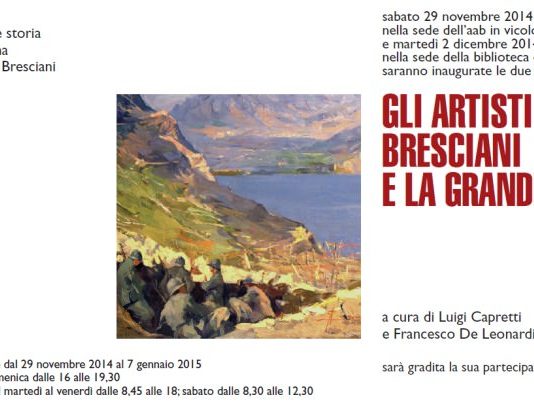 Gli artisti bresciani e la Grande Guerra